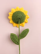 Sunflower Handmade Crochet Flower