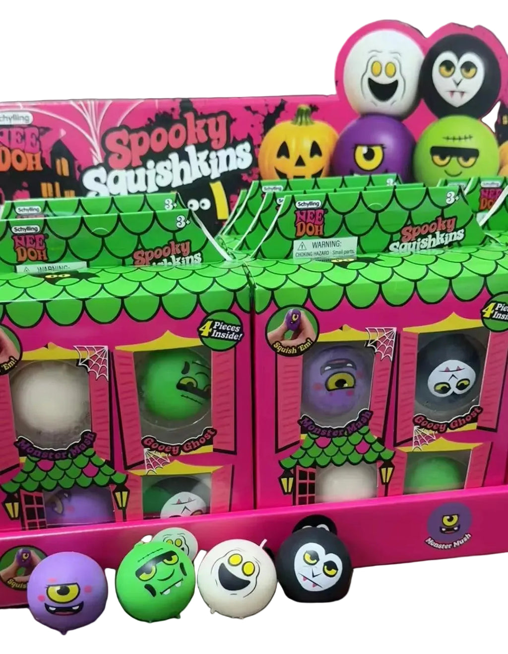 [Pre-order] NeeDoh Haunted House Squishkins