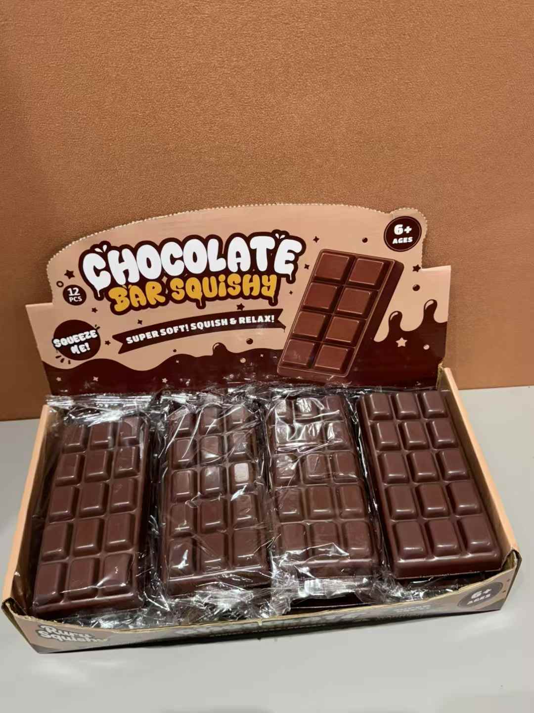 [Pre-order] Chocolate Bar Squishy Toy