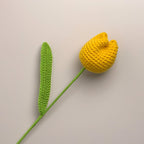 Plump Tulip Handmade Crochet Flower