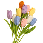 Tulip Handmade Crochet Flower