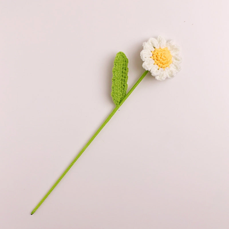 雛菊－手工鉤針編織花