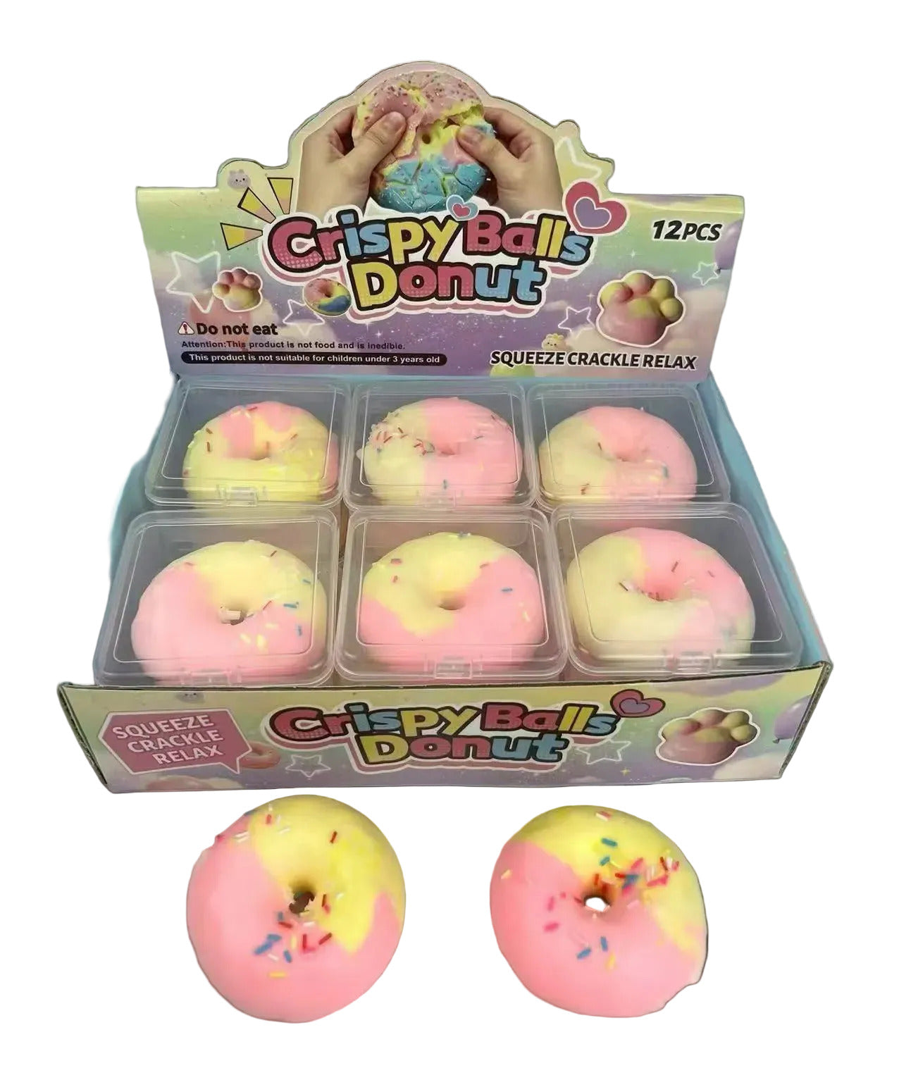 [Pre-order] Crispy Donut Squishy