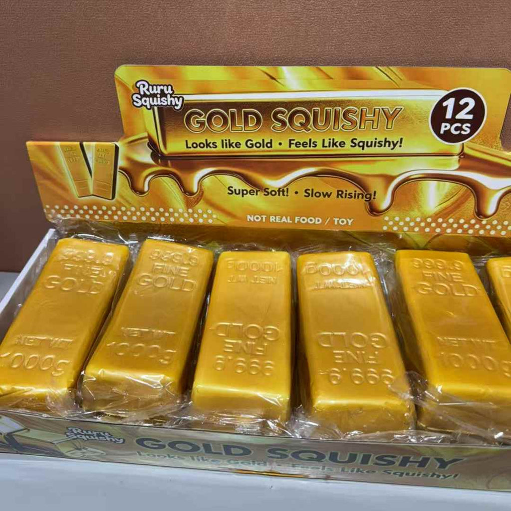 [Pre-order] Gold Bar Squishy