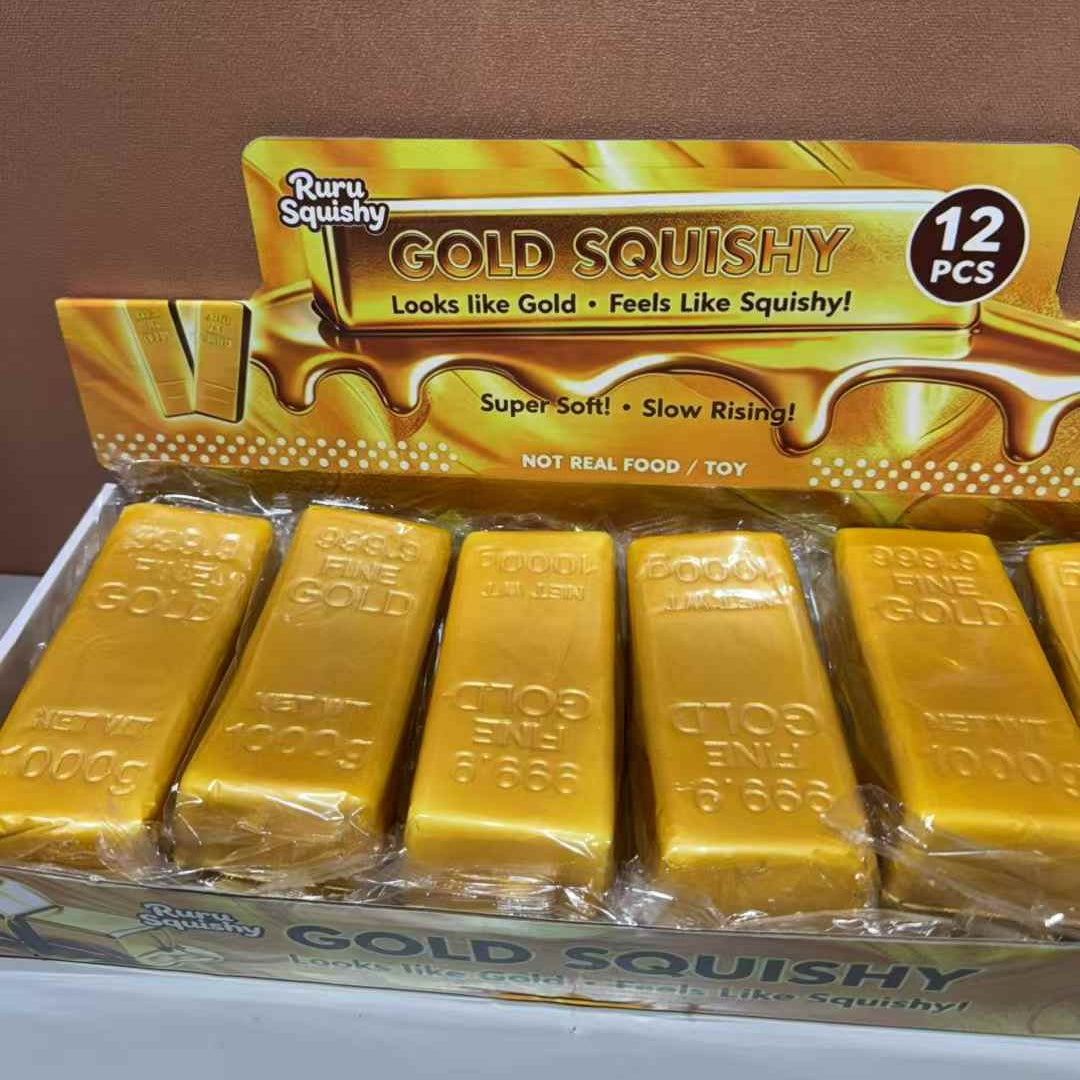 [Pre-order] Gold Bar Squishy
