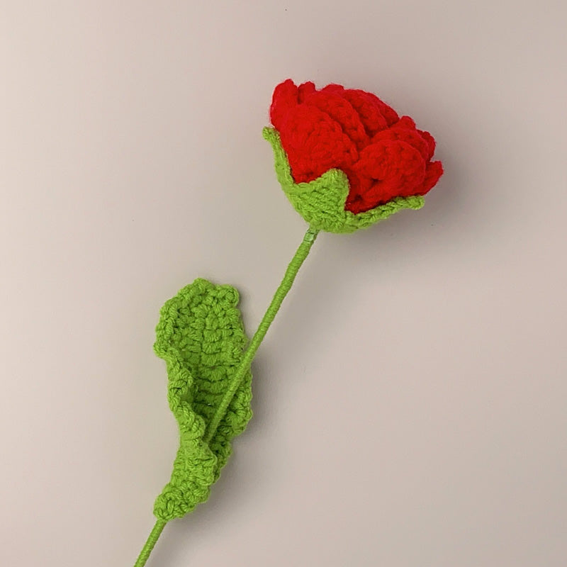 Rose Handmade Crochet Flower