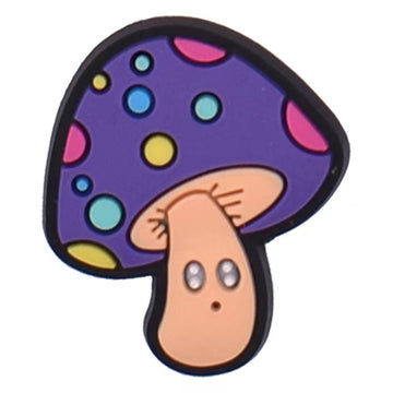 Purple Polka Dot Mushroom