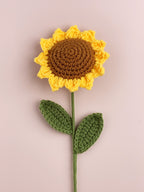 Sunflower Handmade Crochet Flower
