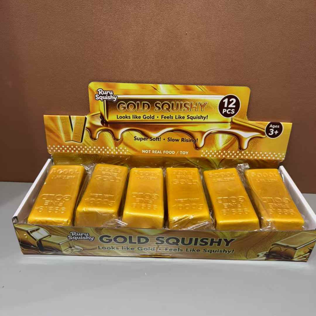 [Pre-order] Gold Bar Squishy