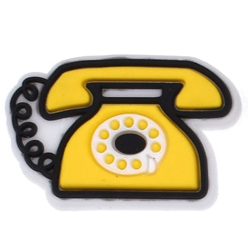 Yellow Vintage Rotary Telephone