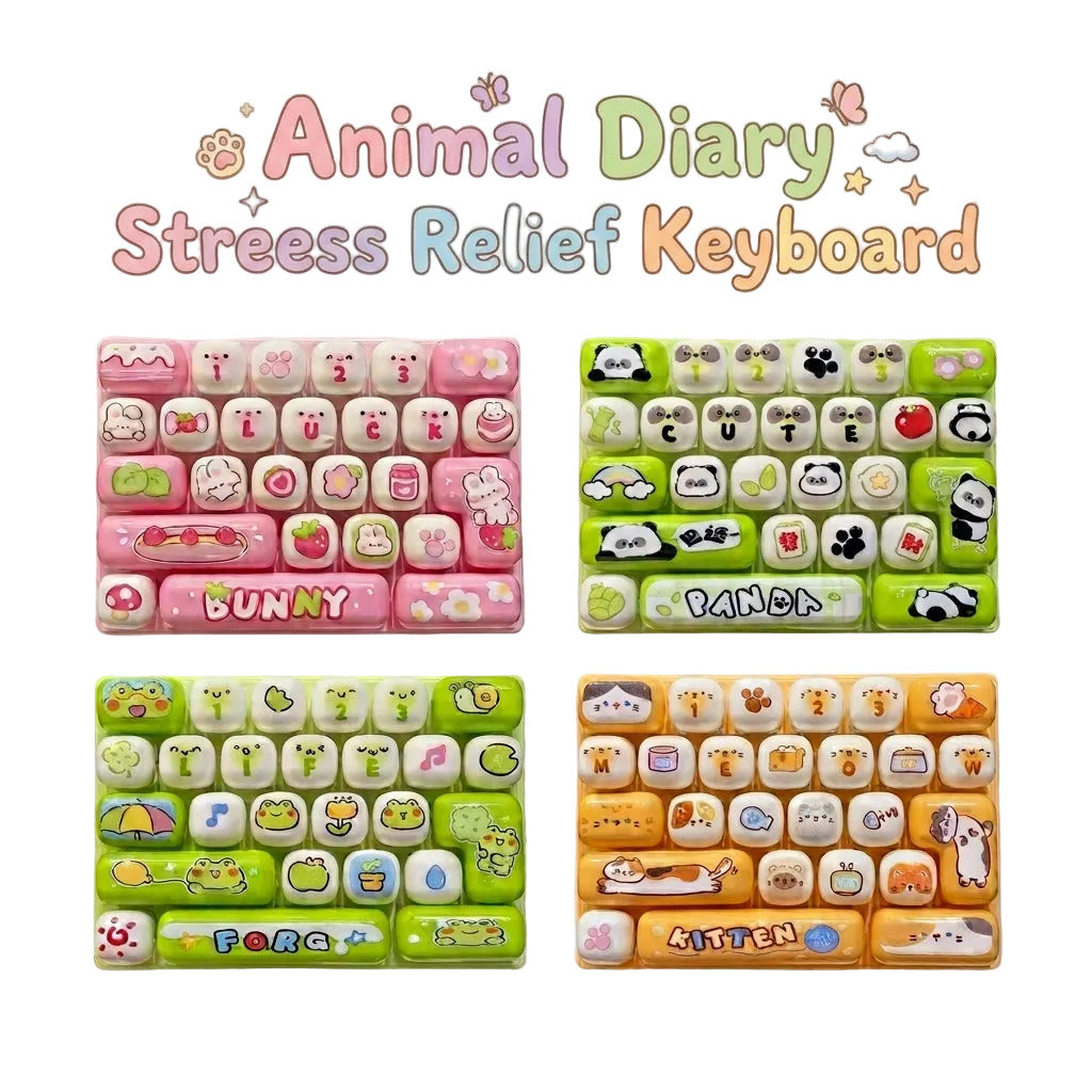 Animal Diary: Stress Relief keyboard