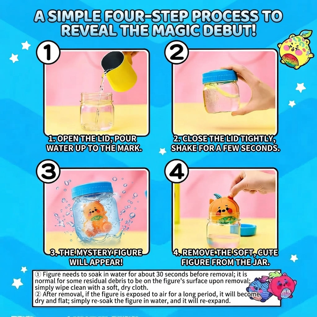 Mystery Magic Jellykins Surprise Plush Jar