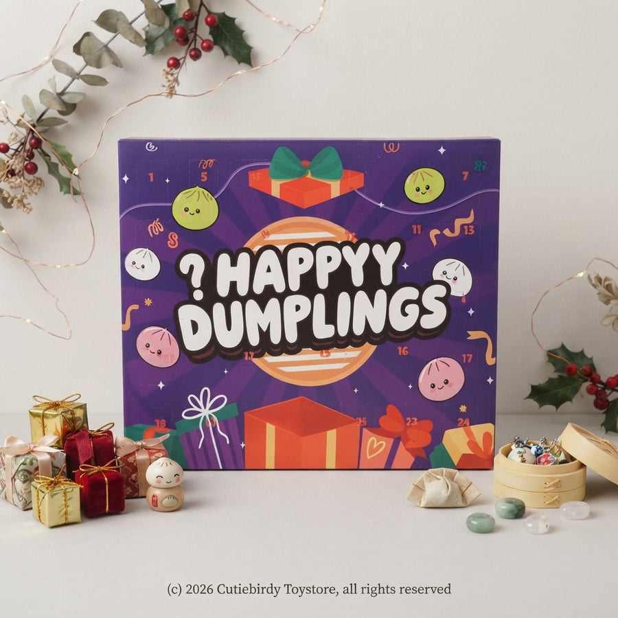 CutieBirdy™ Happyy Dumplings – Surprise Countdown Calendar