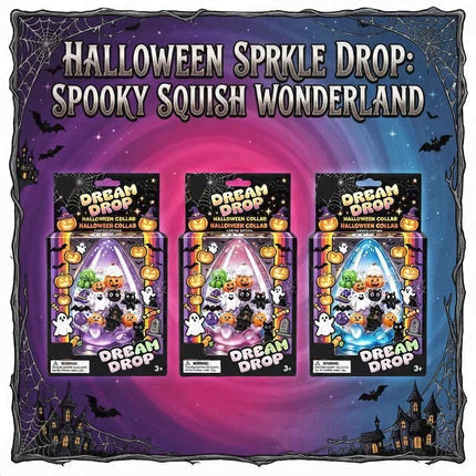 Halloween Sparkle Drop Squishy