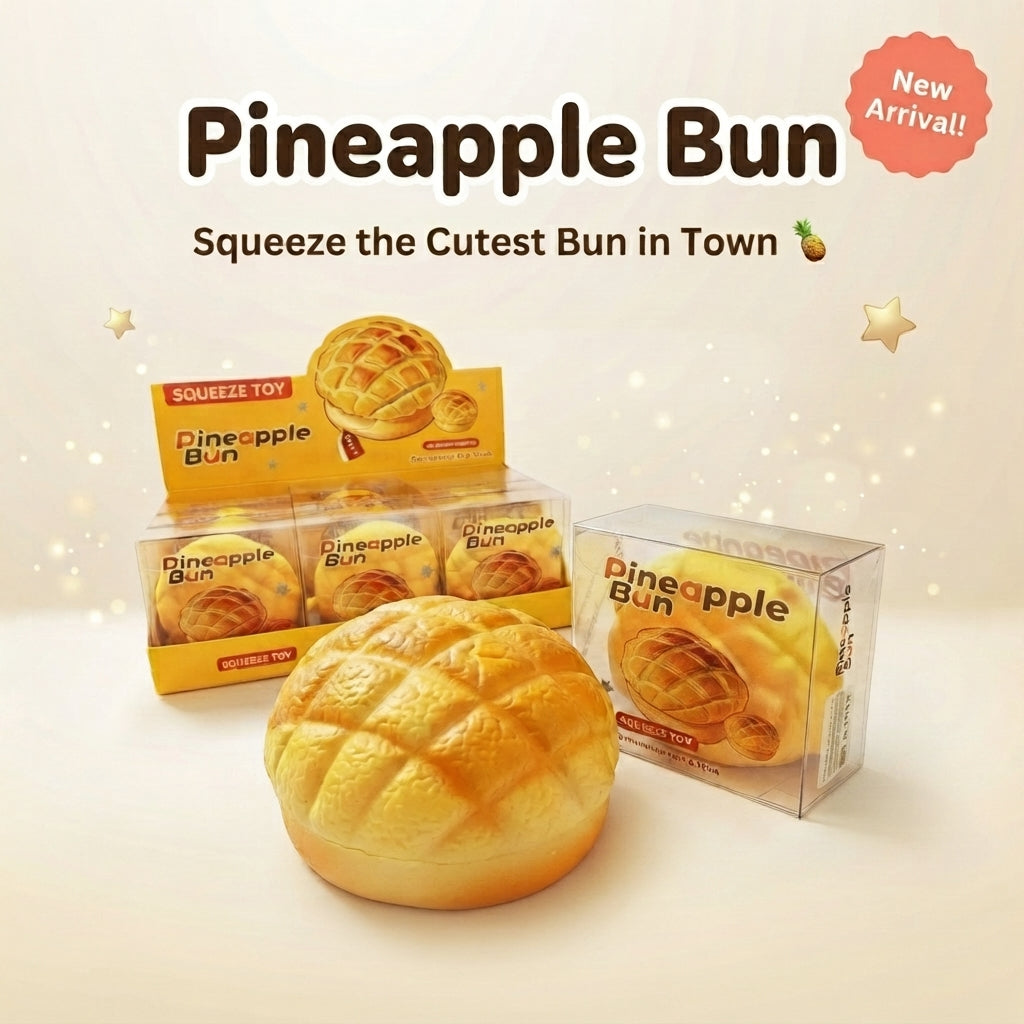 Pineapple Bun Squishy Toy