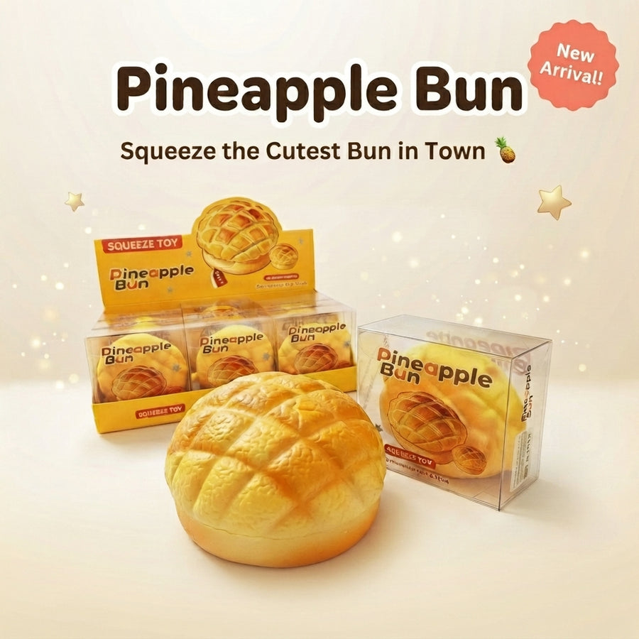Pineapple Bun Squishy Toy