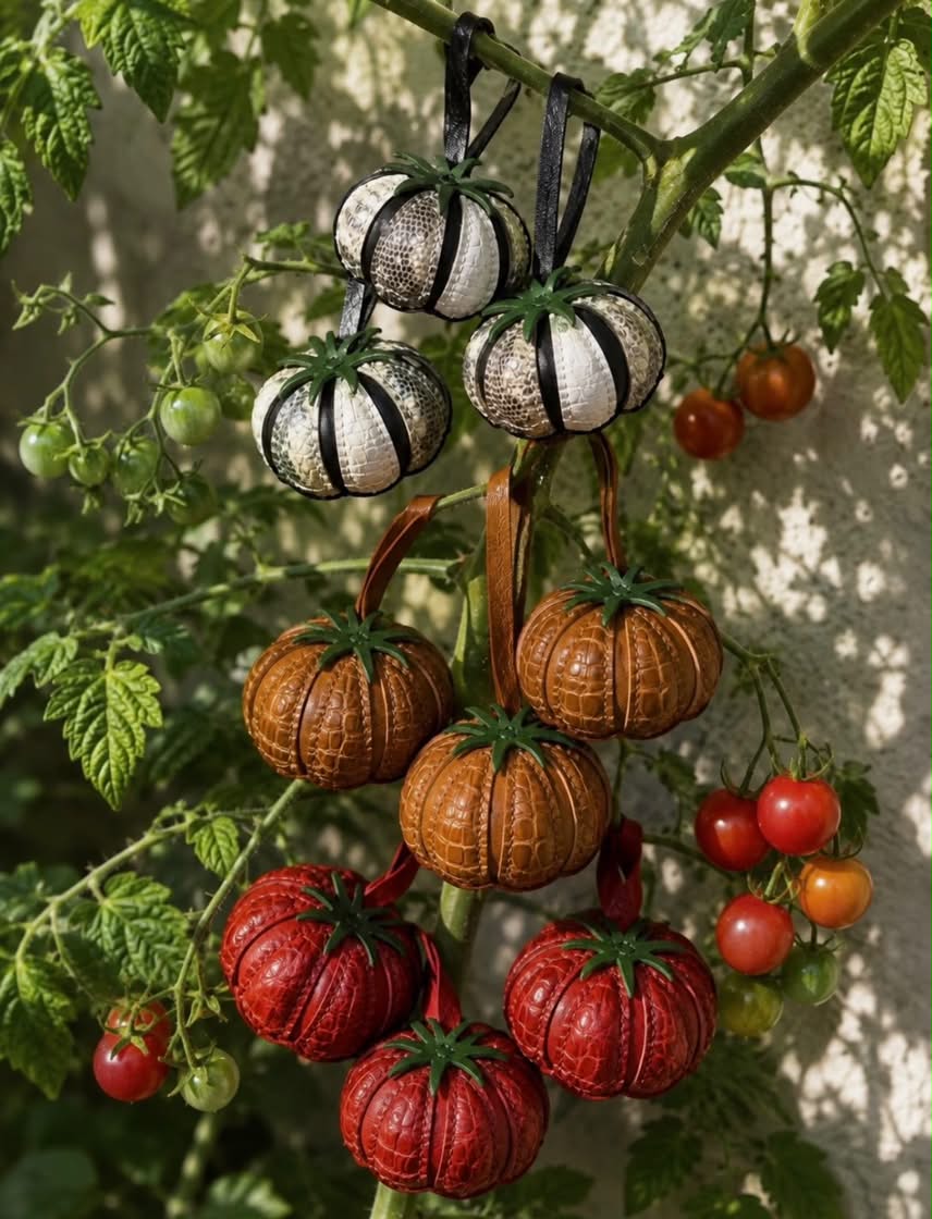Handcrafted Tomato Charm