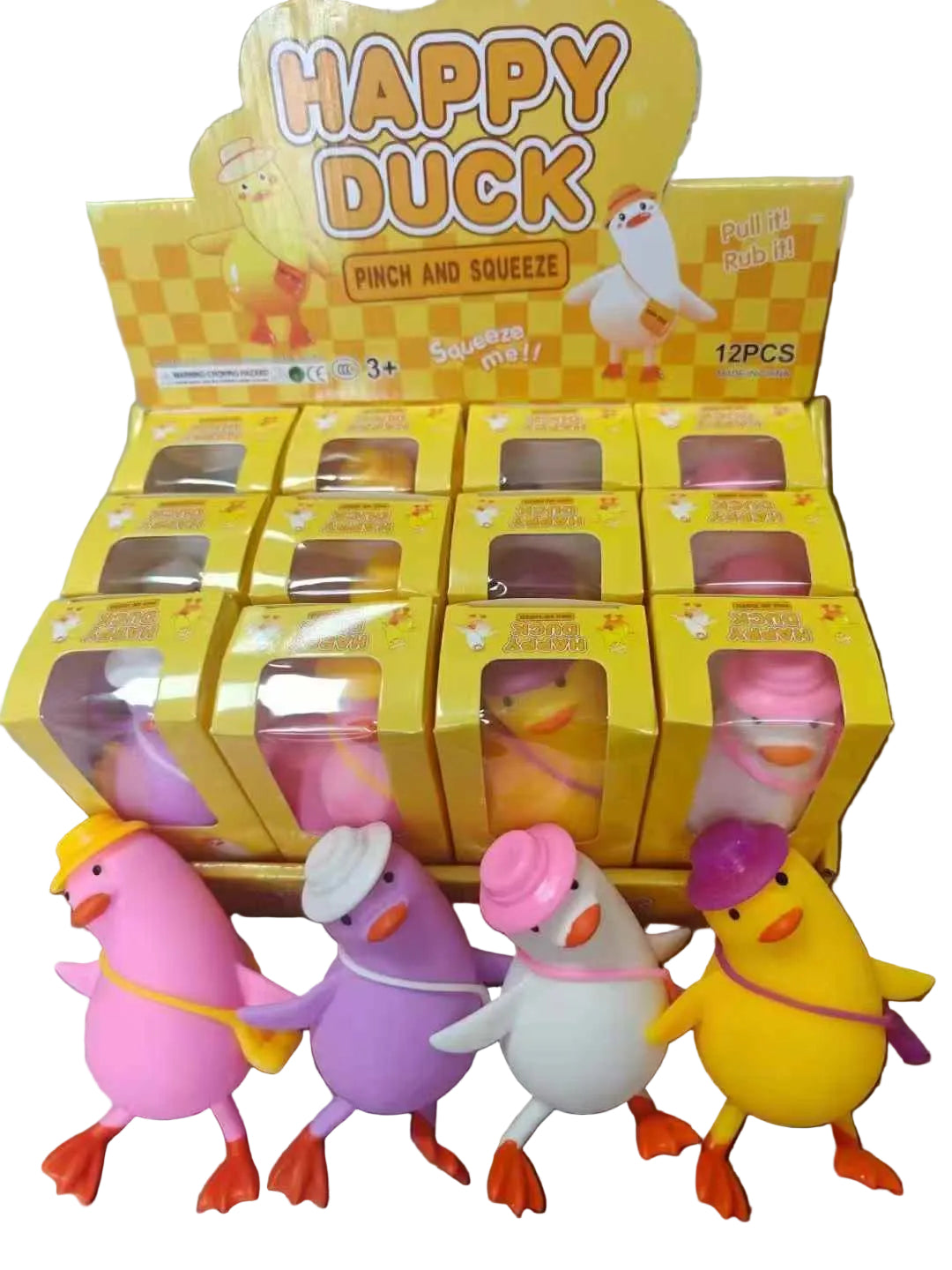 [Pre-order] Happy Duck Squishy