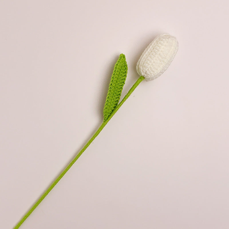 鬱金香－手工鉤針編織花