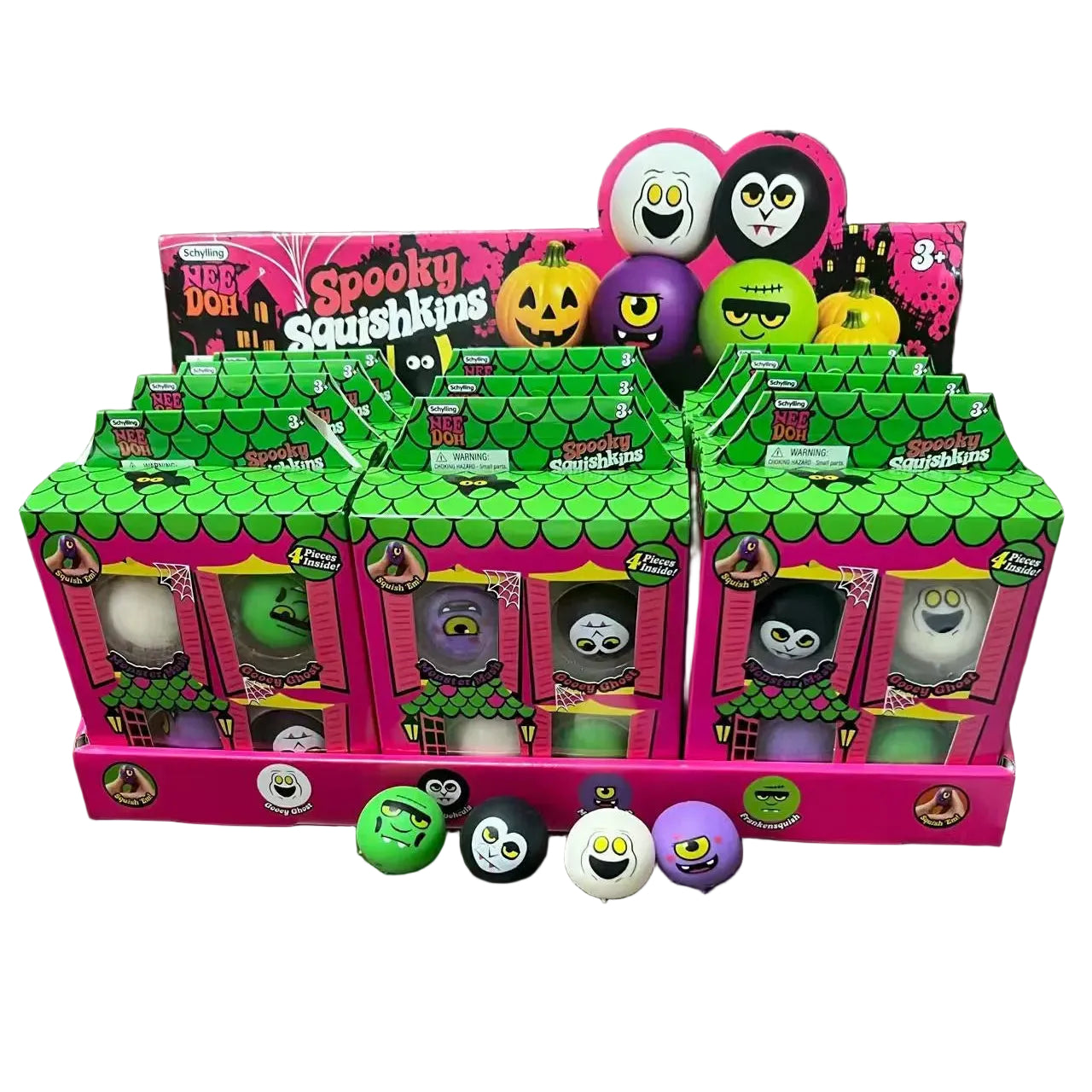[Pre-order] NeeDoh Haunted House Squishkins