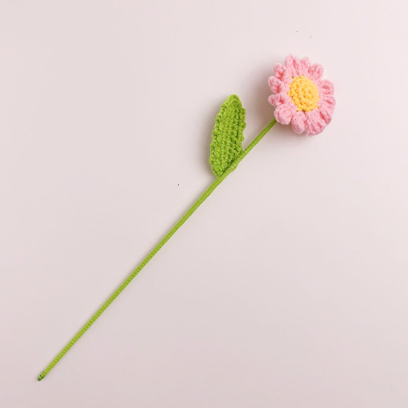 雛菊－手工鉤針編織花