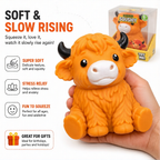Jumbo Highland Cow Squishy