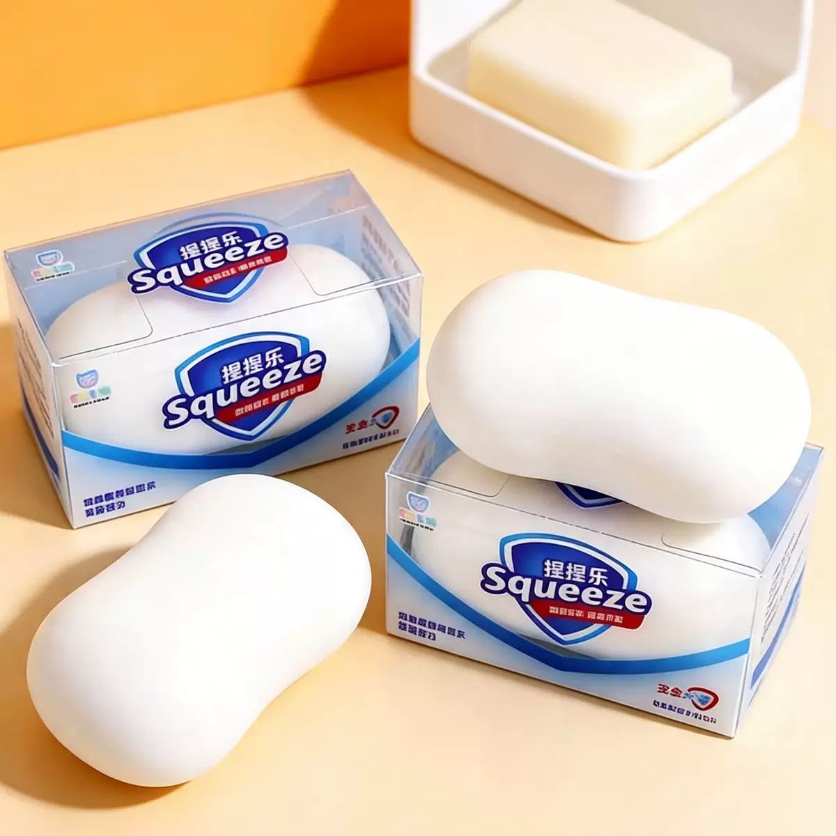 Realistic Soap Squeeze Squishy