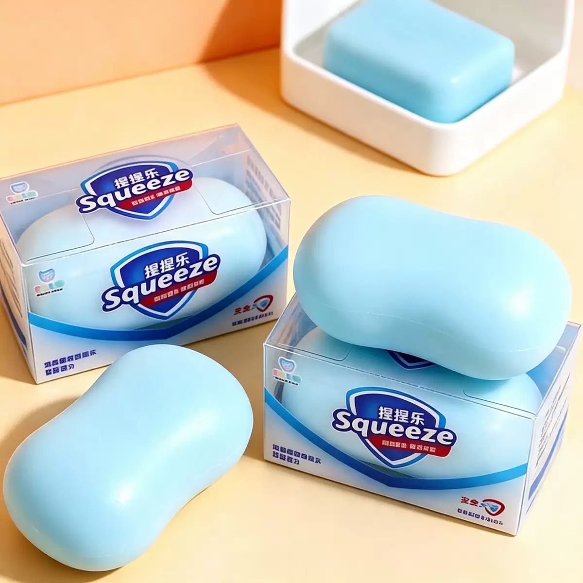 Realistic Soap Squeeze Squishy