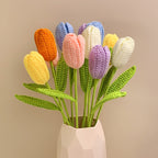 Tulip Handmade Crochet Flower