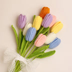 Tulip Handmade Crochet Flower
