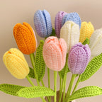 Tulip Handmade Crochet Flower